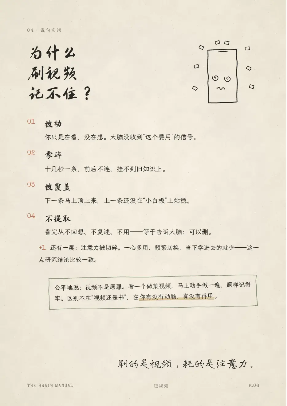 大脑说明书 第 6 页